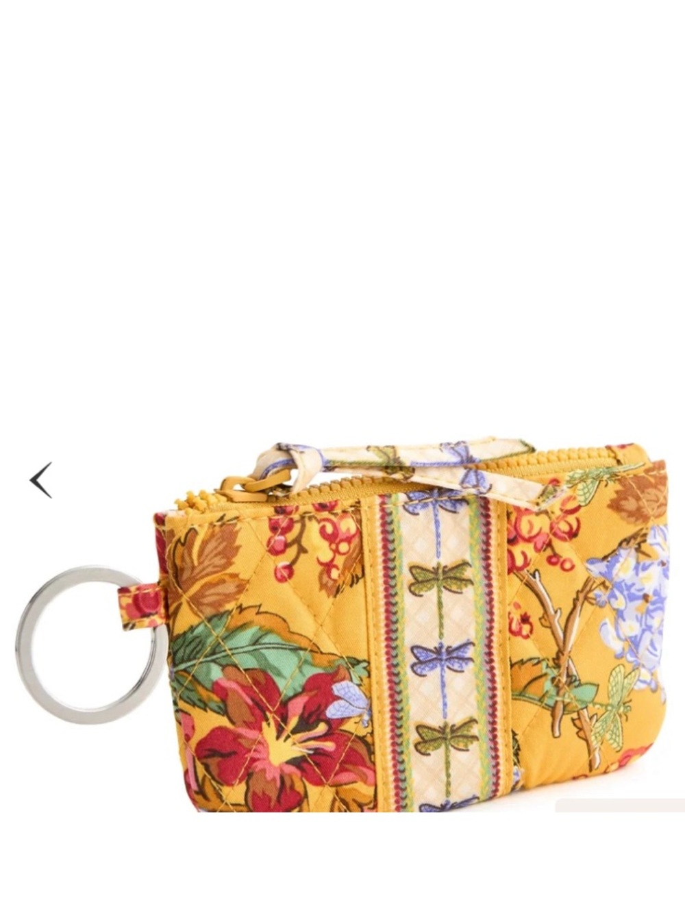 Vera Bradley Gilmore Girls Zip ID Case New Tag Wallet Pouch